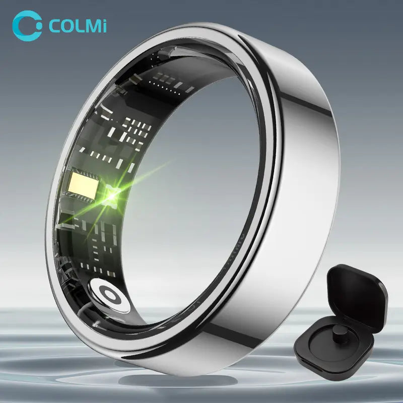 COLMI Ring 2 Classic Smart Ring Health Tracker, IP68 Waterproof Wearable Sport Device, Cool Gadgets for Couples, Gifts for Boyfriend, Boyfriend Birthday Gift, Health Tracker Ring, Mens Gifts,Back to School,Back to School Haul